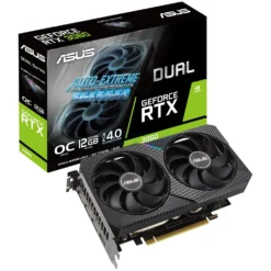 Tarjeta Gráfica ASUS Dual GeForce RTX 3060 OC Edition 12GB GDDR6 192-bit 90YV0GB2-M0AA10