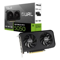 Tarjeta Gráfica ASUS Dual GeForce RTX™ 5050 8GB GDDR6 OC Edition (MPN DUAL-RTX5050-O8G, Tarjetas gráficas para PC) img-1