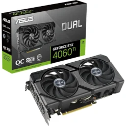 Tarjeta Gráfica ASUS GeForce Dual RTX 4060 Ti EVO 8GB OC GDDR6 128-bit V2 DUAL-RTX4060TI-O8G-EVO