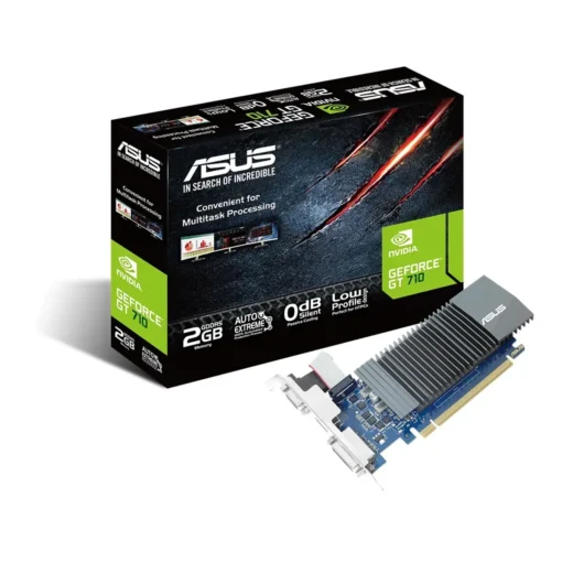 Tarjeta Gráfica ASUS GeForce GT 710 SL 2GB (MPN GT710-SL-2GB, Tarjetas gráficas para PC) img-1