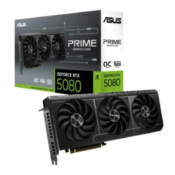 Tarjeta Gráfica ASUS PRIME GeForce RTX™ 5080 OC Edition 16GB GDDR7 SFF-Ready (MPN PRIME-RTX5080-O16G, Tarjetas gráficas para PC) img-1