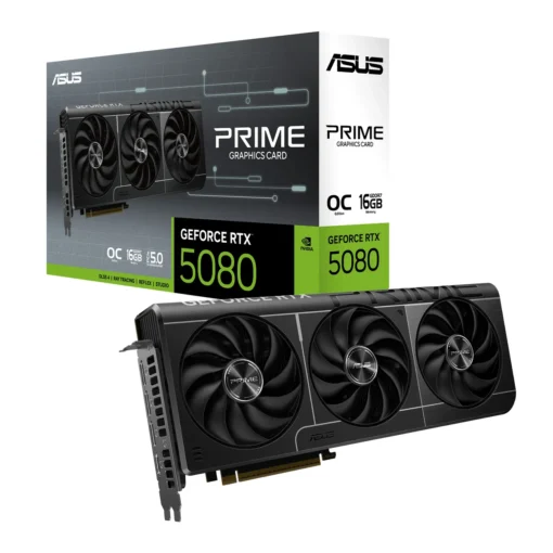 Tarjeta Gráfica ASUS PRIME GeForce RTX™ 5080 OC Edition 16GB GDDR7 SFF-Ready (MPN PRIME-RTX5080-O16G, Tarjetas gráficas para PC) img-1