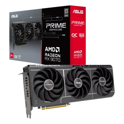 Tarjeta Gráfica ASUS Prime AMD Radeon RX 9070 EVO OC Edition 16GB GDDR6 256-bit (MPN PRIME-RX9070-O16G-EVO, Tarjetas gráficas para PC) img-1