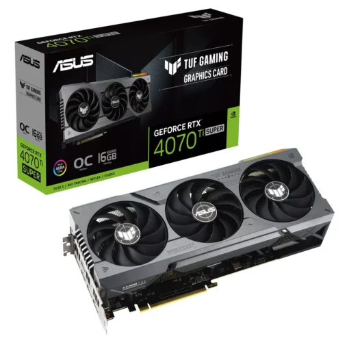 Tarjeta Gráfica ASUS TUF GAMING Geforce RTX 4070 Ti SUPER OC, 16GB GDDR6X TUF-RTX4070TIS-O16G-GAMING