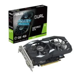 Tarjeta Gráfica Asus Dual Geforce GTX 1650 OC Edition 4GB GDDR6 Evo (MPN DUAL-GTX1650-O4GD6-P-EVO, Tarjetas gráficas para PC) img-1
