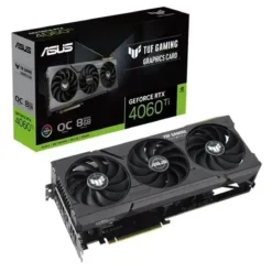 Tarjeta Gráfica Asus Tuf Geforce RTX 4060 Ti O8G Gaming, 8GB GDDR6 (MPN TUF-RTX4060TI-O8G-GAMING, Tarjetas gráficas para PC) img-1