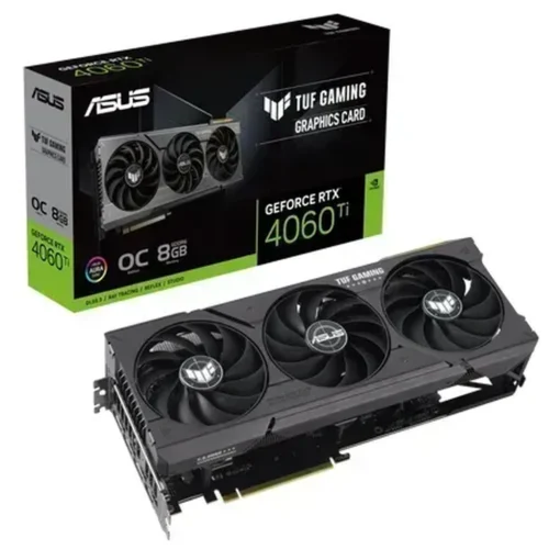 Tarjeta Gráfica Asus Tuf Geforce RTX 4060 Ti O8G Gaming, 8GB GDDR6 (MPN TUF-RTX4060TI-O8G-GAMING, Tarjetas gráficas para PC) img-1