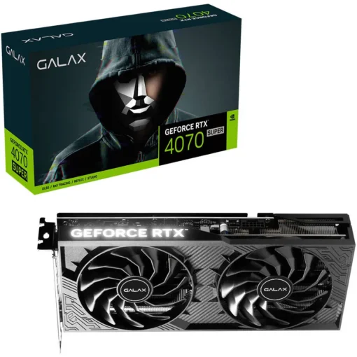 Tarjeta Gráfica GALAX GeForce RTX 4070 SUPER 1-Click OC 2X V2 47SOM7MDABCD