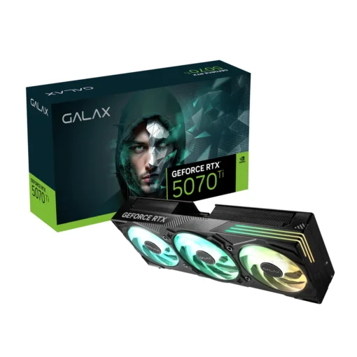 Tarjeta Gráfica GALAX GeForce RTX 5070 Ti EX Gamer 1-Click OC (MPN 57IZN6MDBUEX, Tarjetas gráficas para PC) img-1