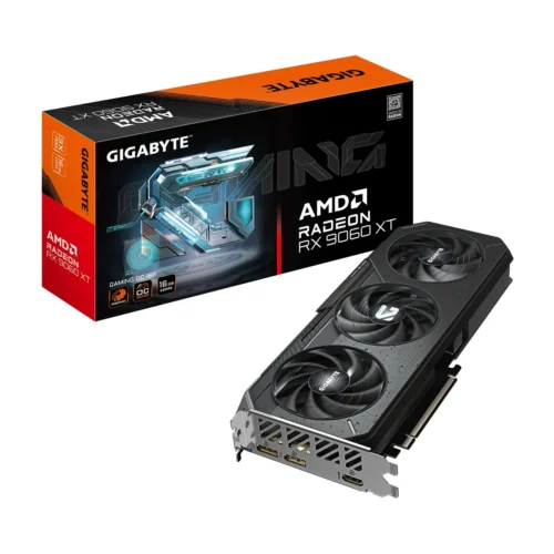 Tarjeta Gráfica Gigabyte AMD Radeon RX 9060 XT 16GB GDDR6 (MPN GV-R9060XTGAMING OC-16GD, Tarjetas gráficas para PC) img-1