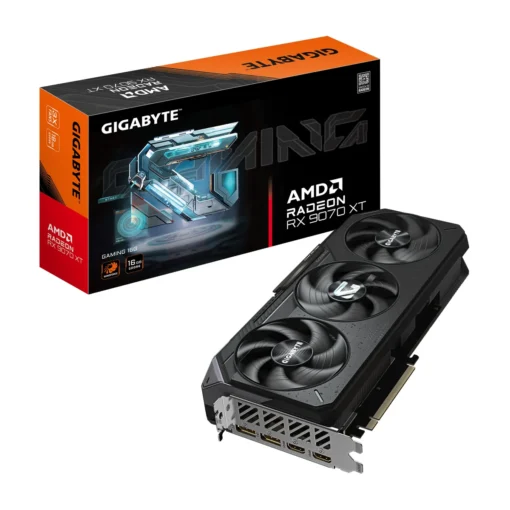 Tarjeta Gráfica Gigabyte AMD Radeon RX 9070 XT GAMING 16GB GDDR6 (MPN GV-R9070XTGAMING-16GD, Tarjetas gráficas para PC) img-1