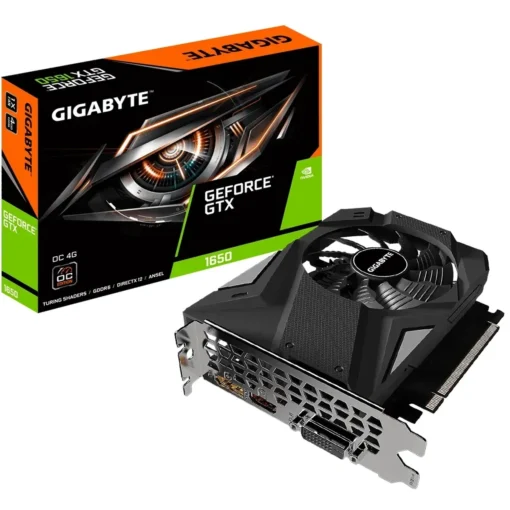 Tarjeta Gráfica Gigabyte GeForce GTX 1650 D6 OC 4GB GDDR6 128-bit (MPN GV-N1656OC-4GD G40, Tarjetas gráficas para PC) img-1