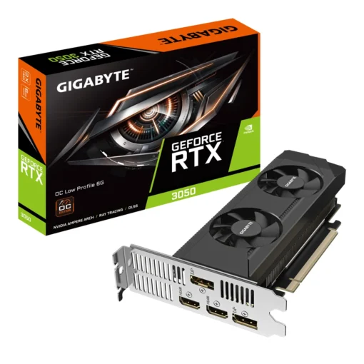 Tarjeta Gráfica Gigabyte GeForce RTX 3050 OC Low Profile 6GB (MPN GV-N3050OC-6GL, Tarjetas gráficas para PC) img-1