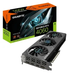 Tarjeta Gráfica Gigabyte GeForce RTX 4060 EAGLE OC 8GB GDDR6 128bit DLSS3 (MPN GV-N4060EAGLE OC-8GD, Tarjetas gráficas para PC) img-1