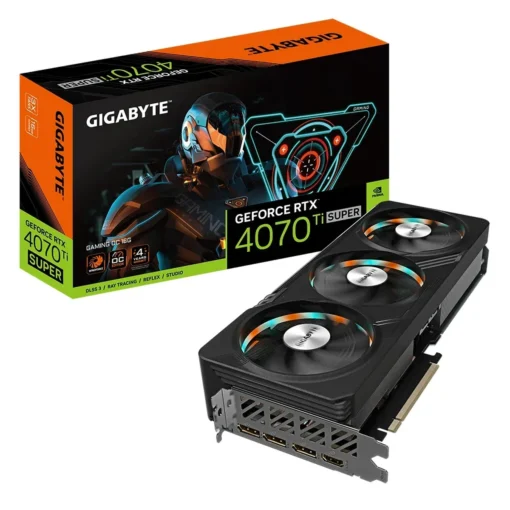 Tarjeta Gráfica Gigabyte GeForce RTX 4070 Ti Super GAMING OC 16GB GDDR6X 256-bit (MPN GV-N407TSGAMING OC-16GD, Tarjetas gráficas para PC) img-1