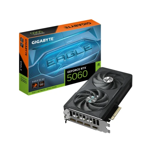Tarjeta Gráfica Gigabyte GeForce RTX™ 5060 EAGLE OC 8GB GDDR7 128-bit (MPN GV-N5060EAGLE OC-8GD, Tarjetas gráficas para PC) img-1
