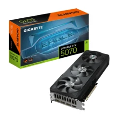 Tarjeta Gráfica Gigabyte GeForce RTX 5070 EAGLE OC 12GB GDDR7 192-bit (MPN GV-N5070EAGLE OC-12GD, Tarjetas gráficas para PC) img-1