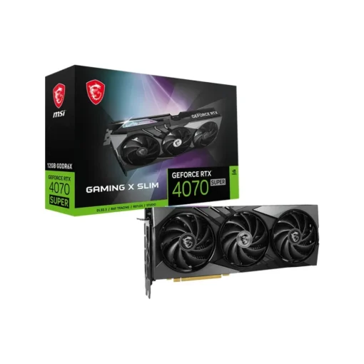 Tarjeta Gráfica MSI GeForce RTX 4070 SUPER GAMING X SLIM 12GB GDDR6X 912-V513-631