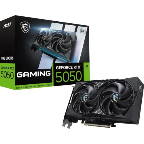 Tarjeta Gráfica MSI GeForce RTX 5050 GAMING OC 8GB GDDR7 128-bit (MPN G5050-8GC, Tarjetas gráficas para PC) img-1