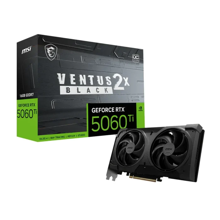 MSI GeForce RTX 5060 Ti 16G VENTUS 2X OC PLUS [G506T-16V2CP