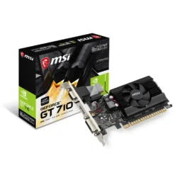 Tarjeta Gráfica Msi Geforce Gt 710 2Gd3 2GB GT 710 2GD3 LP