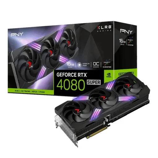 Tarjeta Gráfica PNY GeForce RTX 4080 Super XLR8 Gaming VERTO EPIC-X 16GB GDDR6X (MPN VCG4080S16TFXXPB1-O, Tarjetas gráficas para PC) img-1