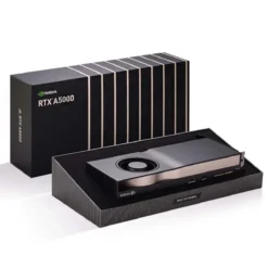 Tarjeta Gráfica PNY NVidia Quadro RTX A5000 24GB GDDR6 con ECC Virtual. Ready (MPN VCNRTXA5000-PB, Tarjetas gráficas para PC) img-1