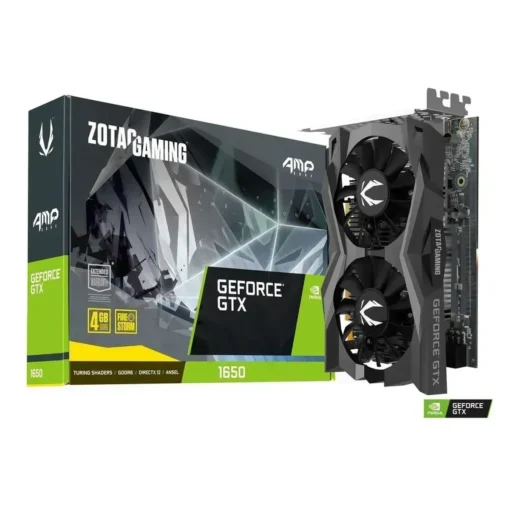 Tarjeta Gráfica ZOTAC GeForce GTX 1650 AMP GDDR6 4GB (MPN ZT-T16520J-10L, Tarjetas gráficas para PC) img-1