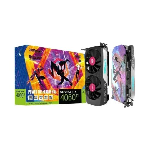 Tarjeta Gráfica Zotac Gaming Geforce RTX 4060 Ti 8GB Twin Edge OC, 8GB GDDR6 (MPN ZT-D40610H-10SMP, Tarjetas gráficas para PC) img-1