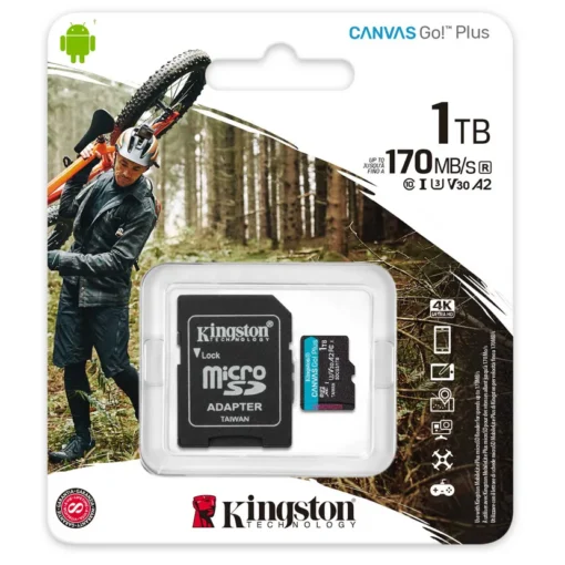 Tarjeta Micro SD 1TB Kingston Canvas Go! Plus () SDCG3/1TB img-1