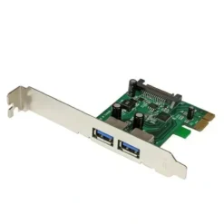 Tarjeta PCIe Startech 2 Puertos USB 3.0, UASP, Soporte SA, 5Gbps (MPN PEXUSB3S24, Tarjetas de expansión PCI para PC) img-1