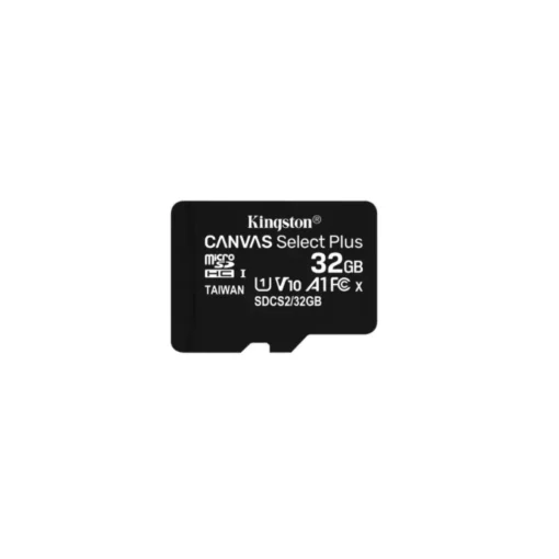 Tarjeta de Memoria 32GB Kingston Canvas Select Plus con Adaptador MicroSDHC a SD (MPN SDCS2/32GB, Discos externos) img-1