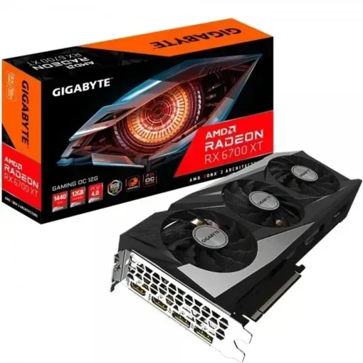 Tarjeta de Vídeo Gigabyte AMD Radeon RX 6700 XT Gaming OC 12GB GDDR6 (MPN GV-R67XTGAMINGOC-12GD, Tarjetas gráficas para PC) img-1