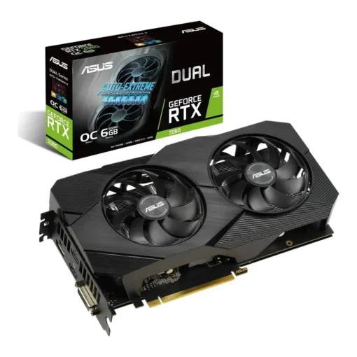 Tarjeta de Video ASUS Dual GeForce RTX 2060 OC Edition EVO 6 DUAL-RTX2060-O6G-EVO img-1