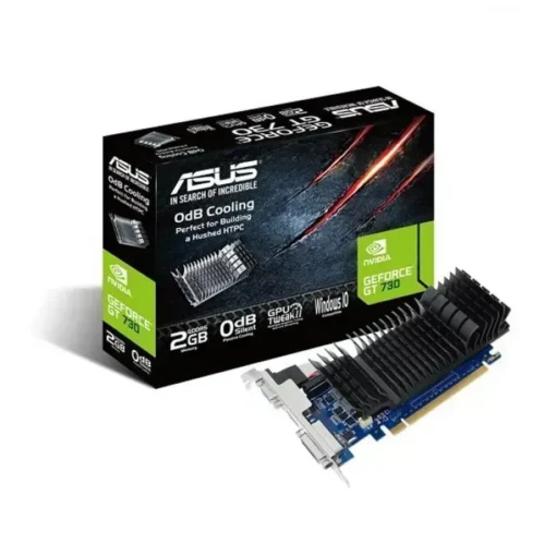 Tarjeta de Video ASUS Nvidia GeForce GT 730, 2GB GDDR5 (MPN GT730-SL-2GD5-BRK, Tarjetas gráficas para PC) img-1