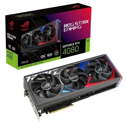 Tarjeta de Video ASUS ROG Strix GeForce RTX 4080 16GB GDDR6X OC Edition 256bit (MPN ROG-STRIX-RTX4080-O16G-GAMING, Tarjetas gráficas para PC) img-1