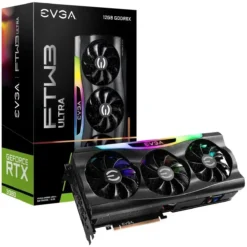 Tarjeta de Video EVGA GeForce RTX 3080 FTW3 ULTRA GAMING 12G (MPN 12G-P5-4877-KL, Tarjetas gráficas para PC) img-1