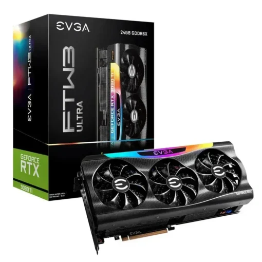 Tarjeta de Video EVGA GeForce RTX 3090 Ti FTW3 ULTRA GAMING 24GB (MPN 24G-P5-4985-KR, Tarjetas gráficas para PC) img-1