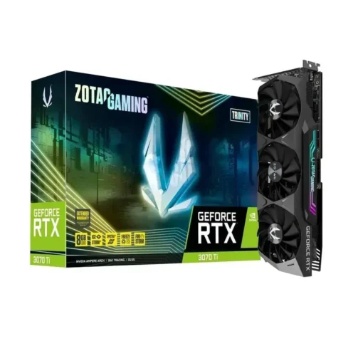 Tarjeta de Video GeForce RTX 3070 Ti ZOTAC Gaming Trinity (MPN ZT-A30710D-10P, Tarjetas gráficas para PC) img-1