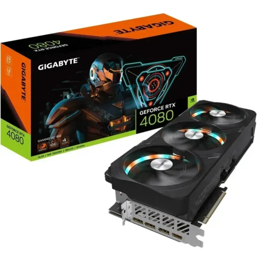 Tarjeta de Video Gigabyte GeForce RTX 4080 16GB GAMING OC (MPN GV-N4080GAMING OC-16GD, Tarjetas gráficas para PC) img-1