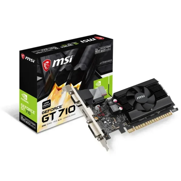Tarjeta de Video MSI GeForce GT 710 2GD3 2GB GT 710 2GD3 LP img-1