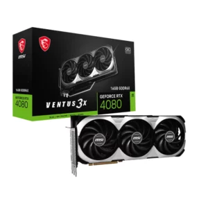 Tarjeta de Video MSI Nvidia Geforce RTX 4080 Ventus 3X OC 16GB GDDR6X GEFORCE RTX 4080 16GB VENTUS 3X OC
