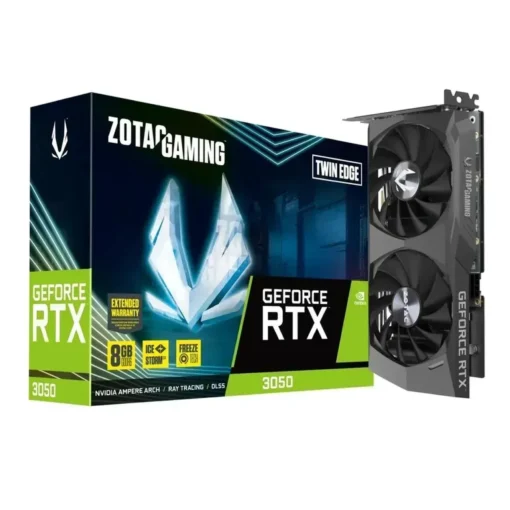 Tarjeta de Video ZOTAC GAMING GeForce RTX 3050 Twin Fan (MPN ZT-A30500E-10M, Tarjetas gráficas para PC) img-1