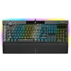 Teclado Gamer Corsair K100 Black RGB, USB, Interruptor: OPX (MPN CH-912A01A-NA, Teclados) img-1