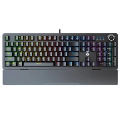 Teclado Gamer Mecánico Fantech MK853 MaxPower Negro, Red Switch (Español) (MPN MK853-SPA-BLACK-RED-SW, Teclados) img-1