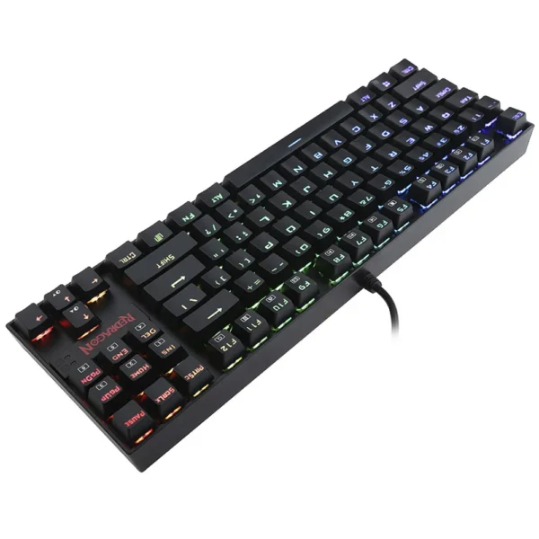 Teclado Gamer Mecánico Redragon Kumara Negro, Switch Rojo, (ESP) K552-SP