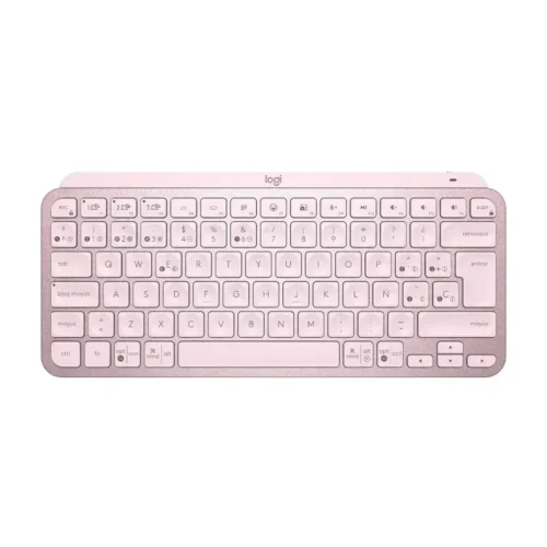 Teclado Inalámbrico Logitech MX Keys Mini Rosado (ESP) (No Incl. Logibolt) (MPN 920-010478, Teclados) img-1