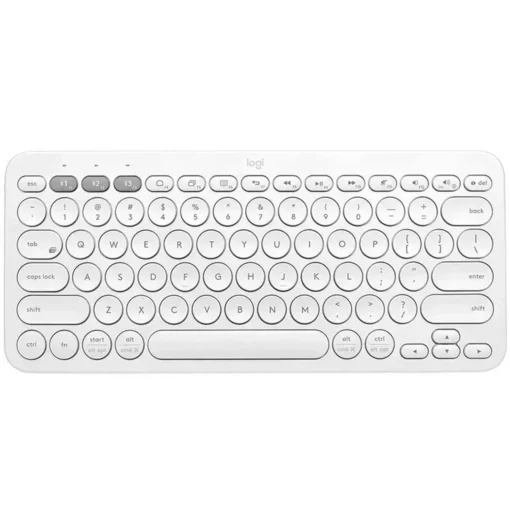 Teclado Logitech K380 Bluetooth Multi-Device Blanco Teclas Multimedia Español (MPN 920-009595, Teclados) img-1