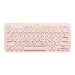 Teclado Logitech K380 Bluetooth Multi-Device Rosado Teclas Multimedia (MPN 920-009594, Teclados) img-1