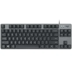 Teclado Mecánico Gamer Logitech K835 TKL Negro, Alámbrico, Switch Azul, Led (MPN 920-010085, Teclados) img-1